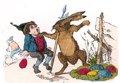 Der Osterhase und der bse Knabe