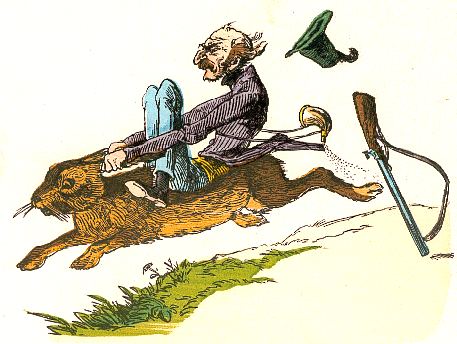 Osterhasenjagd